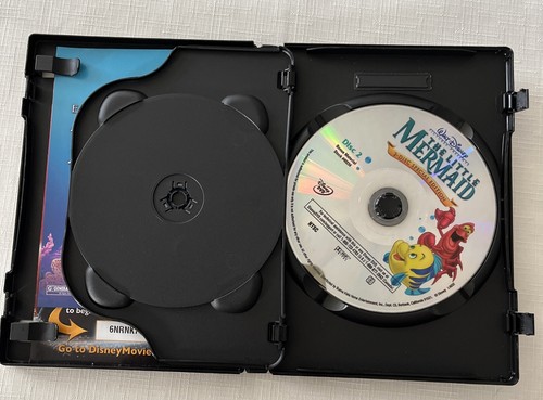 The Little Mermaid : Platinum Edition DVD 2-Disc Set Disney. Used Like New. - Picture 3 of 3