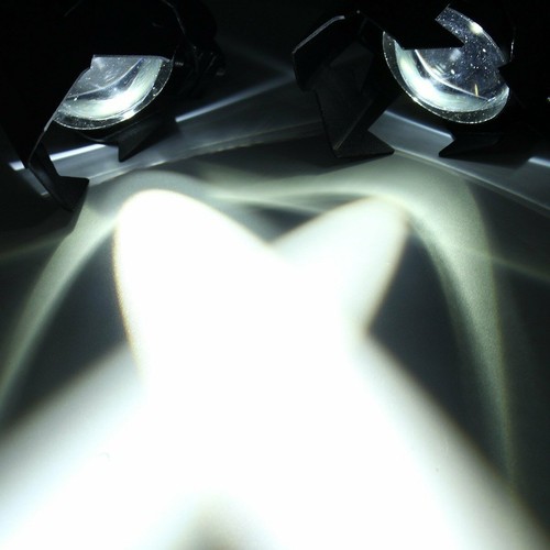 2x Fari supplementari moto U9 LED profondità moto BIANCO + kit cablaggio 300w - Imagen 3 de 9