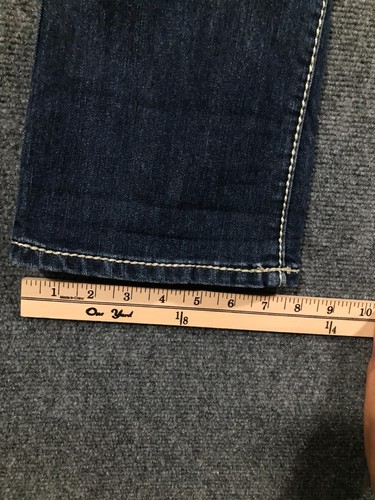Nine West Jeans Womens Size 12 Blue Denim (12-31) Stretchy Ankle Leg - Picture 8 of 12