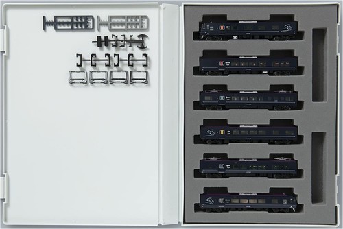 TOMIX N Gauge 117-7000 Series WEST EXPRESS Galaxy 6-car set 98714 Railway Model - Picture 6 of 7