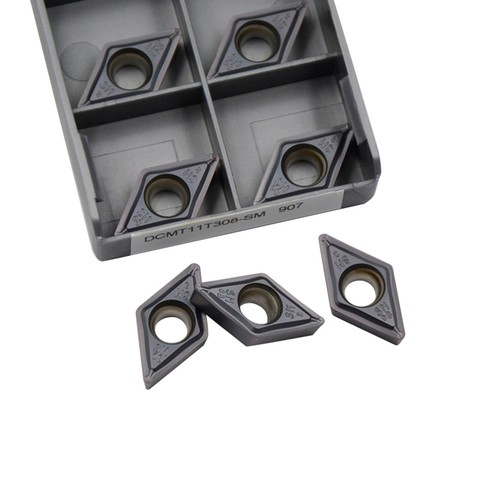 50pcs DCMT11T308-SM IC907 DCMT3-2-SM IC907 CNC carbide inserts Internal Turning - 第 6/8 張圖片
