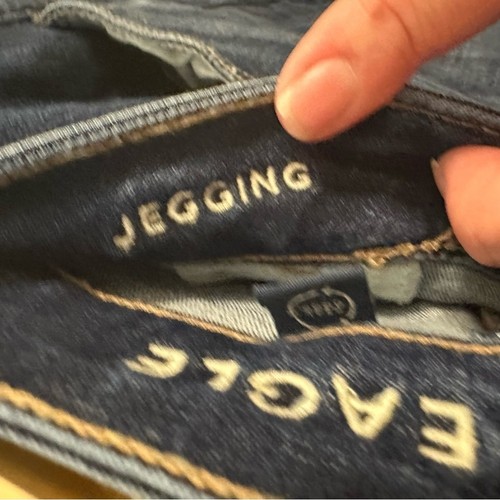 American Eagle Outfitters dunkelblaue Jeggings - Bild 6 von 8