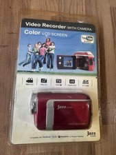 Jazz DVX40 Video Recorder with Camera ,Color LCD Screen. Red W/ Strap.