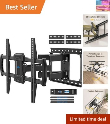TV Wall Mounts Bracket for Most 42-84 Inch TVs,  Listed  TV Mount Full Motion...