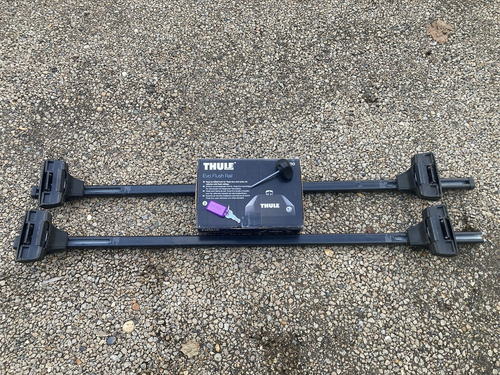 Thule 7106 Footpack pour rails encastrés et barres de toit carrées 127 cm 712300 BMW Audi - Photo 2/10