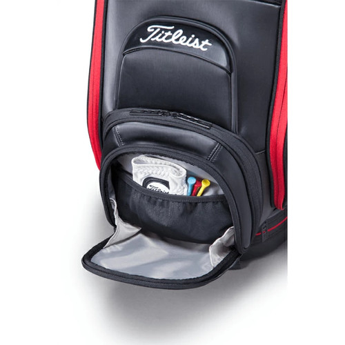 Titleist TB20SF4-01 Mid Size Caddy Bag Black/White 6-Way Cart Bag 11 Pockets JPN - Picture 7 of 7