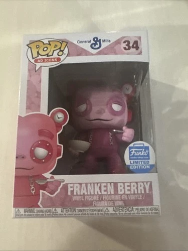 Funko POP Ad Icons General Mills 34 Shop Exclusive Franken Berry