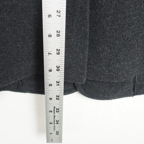 Steinbock Tyrol Austria Traditional Costume Wool Cashmere Coat Men 46 Grey Horn - Picture 12 of 13