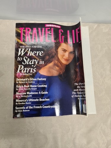 European Travel & Life Magazine 1992 Lot Of 5 Vintage - Picture 8 of 10