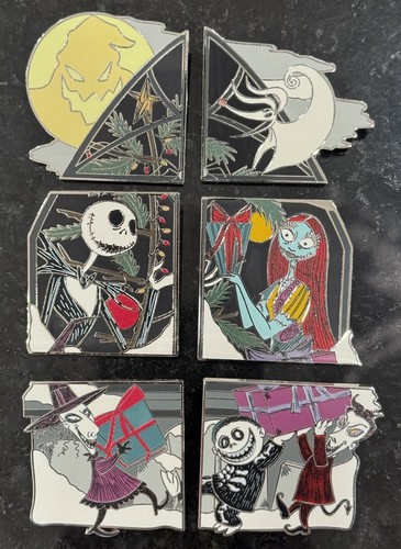 Disney 2019 Nightmare Before Christmas Set Advent Pin LE 1200 NBC Tis the Season - Picture 3 of 5