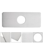  Sink Hole Cover Kitchen Bathroom Faucet Hole Cover Decorative Stainless Steel