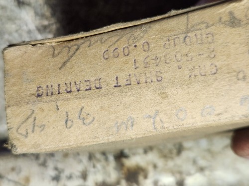 NOS 1939-47 Willys Jeep Shaft Bearings (2) - Afbeelding 1 van 4