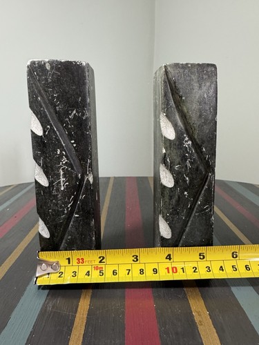 Vanessa Rangisse Hand Carved Stone Candle Holders Signed - Picture 22 of 22