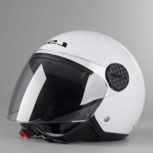 LS2 Sphere Lux Gloss White - Casco Jet Visiera OF558 * - Imagen 13 de 14