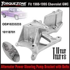 10233233 10118701 Fit 88-95 Chevrolet GMC Alternator Power Steering Pump Bracket