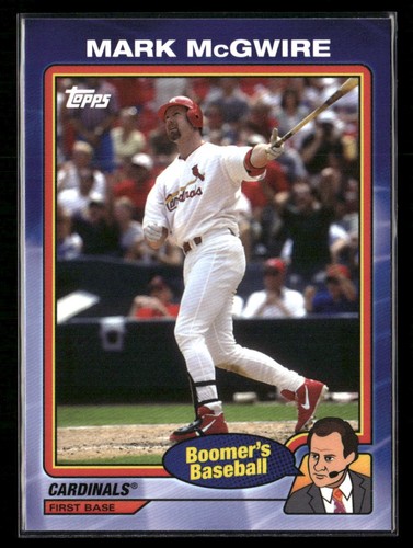 2024 Topps Boomer's Baseball X #35 Mark McGwire - Picture 1 of 2
