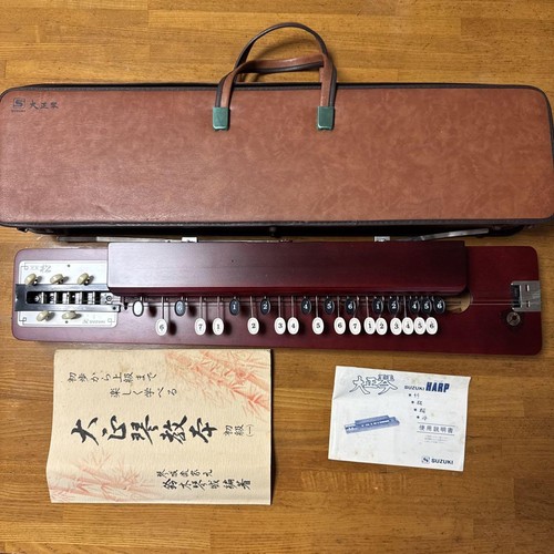Suzuki Taishogoto Taishokoto Special Matsu Tokumatsu Japanische Harfe Koto mit Koffer