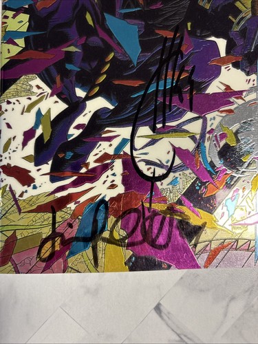 NINJAK # 1-3 ALL SIGNED BY JOE QUESADA & JIMMY PALMIOTTI (Valiant 1993) - Picture 4 of 13