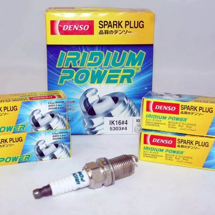 New 4Pcs IK16 5303 Iridium Power Spark Plugs Fit for DENSO Scion Acura BMW
