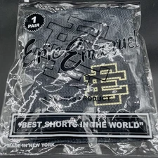 Eric Emanuel Baggy Shorts Navy "Gucci Monogram" Size L