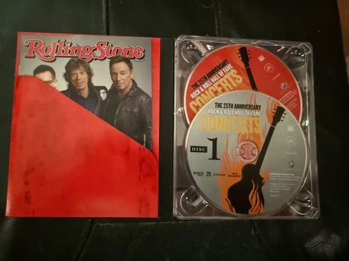 Rock & Roll Hall of Fame In Concert Live 25th Anniversary 4 DVD Set - Picture 2 of 2