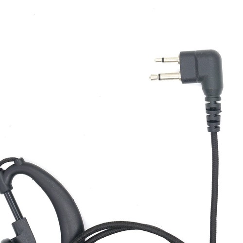 M Head G-Shape Headset Earpiece with PPT Mic for Motorola Radio Walkie Talkie - Zdjęcie 8 z 8
