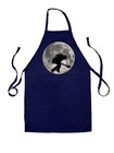 Bass Player Moon - Unisex Kids Apron - Guitar Guitarist Bassist