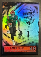 2021 Panini Illusions #65 Ja'Marr Chase RC Rookie Card Cincinnati Bengals. rookie card picture