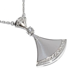 Bvlgari Diva Dream Necklace Diamond 18 K White Gold 750 Jewelry Authentic #01419