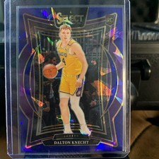 2024-25 Panini Select - Concourse Dalton Knecht #91 Blue Prizm (RC)
