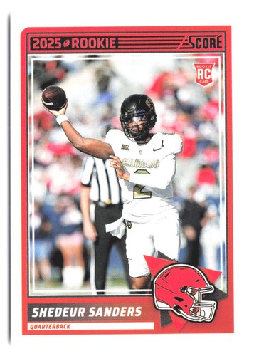 2025 Panini Score - Shedeur Sanders #15 Rookie RC Cleveland Browns
