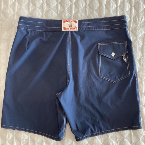 Birdwell Beach Britches Board Shorts Mens 39 Blue 9” Inseam Surf Swim USA Made - Picture 3 of 10