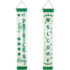 Northlight Set of 2 Welcome St. Patrick's Day Porch Door Hanging Banners 71"