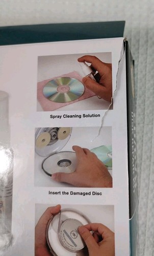 CD/DVD Disk Repair Kit by Ideas In Motion NEW In Package - Photo 3/3