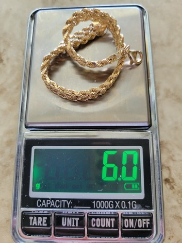14kt Three Row 7.5 mm Diamond Cut 10k Gold Bracelet 7.5" Lobster Clasp/ 6 Grams - Picture 8 of 10