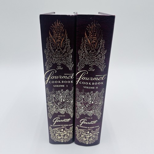 The Gourmet Cookbook Volume 1 & 2 (Vintage Hardcover) Full Set 1970’s/80’s VGC