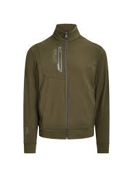 Polo Ralph Lauren Mens RLX Performance Track Jacket in Green-Medium - Picture 3 of 7