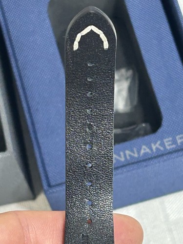 COME NUOVO! MINTY! Orologio automatico Spinnaker Bradner quadrante blu cinturino pelle nero - Foto 12 di 15