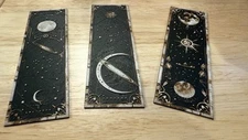 Celestial Bookmark Set – Planets, Moons & Stars (Set of 3)