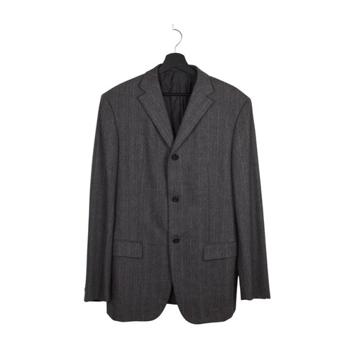 Jil Sander Herren Sakko Blazer Wolle Tailored Gestreift Gr. IT48-M/L, S1619 - Bild 1 von 6