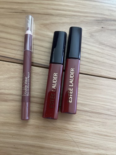 3 Mix Estee Lauder Pure Color Envy Kissable Lip Shine 307 WICKED GLEAM .16oz / - Picture 2 of 5