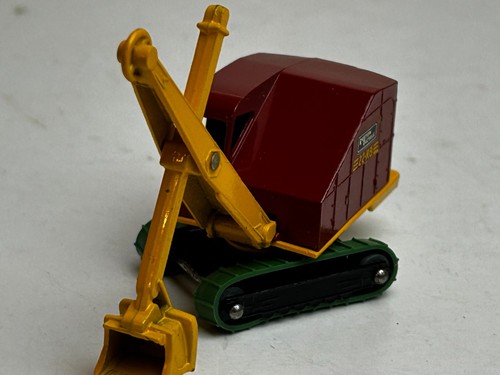 Matchbox Major Pack No. 4 Rushton Bucyrus Excavator with Orignal Box - Picture 11 of 17