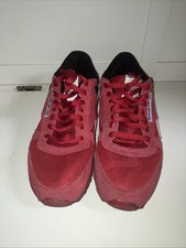 Reebok Men s 11 1/2 Red & Black Classic Leath...