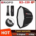 Us Triopo K2-120 47.2'/120cm Bowens Studio Flash Light Octagon Umbrella Softbox