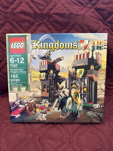 LEGO Flucht aus Dragon’s Prison Set 7187 BRANDNEU VERSIEGELT IN BOX