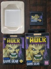 Marvel Comics The Incredible Hulk USA Ver ☆☆ Complete Authentic Sega Game Gear
