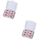  12 stücke Keine Nadelsteppdecke Fixierclips Haushaltsverschluss Quilt Fixed