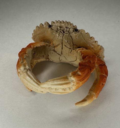 Krabbe Leinen Serviettenringe / Vintage / 6er Set / Resin - Bild 2 von 8