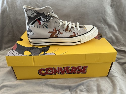 Converse x Tom & Jerry Edizione Limitata Chuck 70 A1511C US 10.5M/12.5W (Egret) - Foto 5 di 9