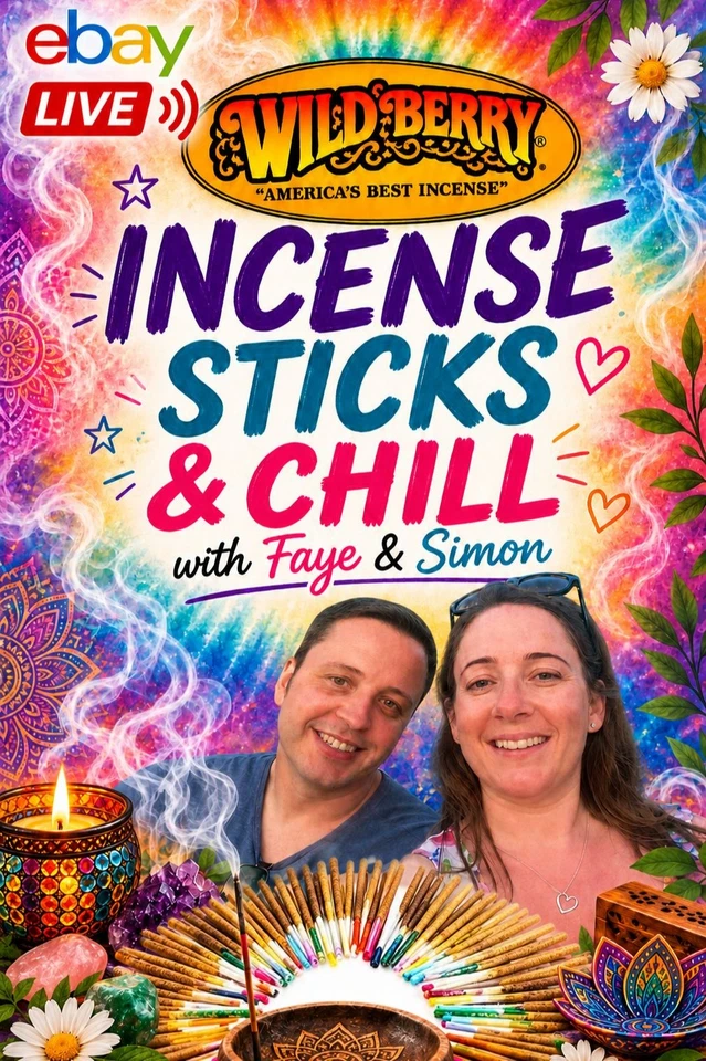 🔥 Light Up & Chill ✌️ Wild Berry Incense with Faye & Simon